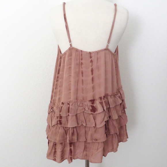 Tie-Dye Ruffled Tank - Picture 2 of 3